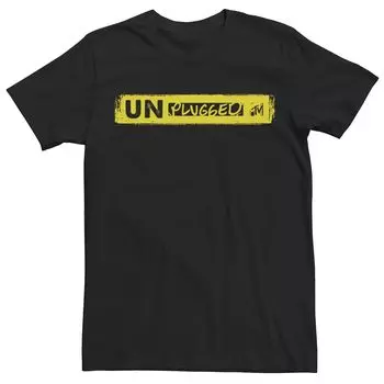 Мужская футболка MTV Unplugged Tape Licensed Character