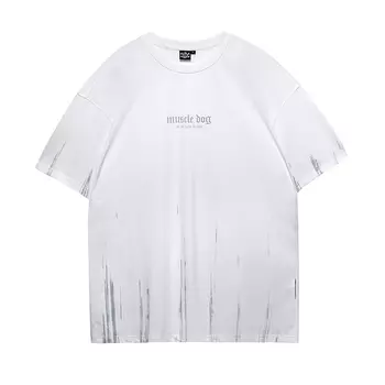 Мужская футболка Muscle Dog, Черный