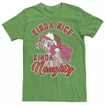 Мужская футболка My Little Pony Christmas Kinda Nice Kinda Naughty Licensed Character