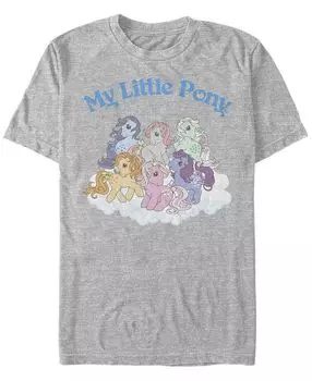 Мужская футболка My Little Pony Group с короткими рукавами и круглым вырезом Fifth Sun