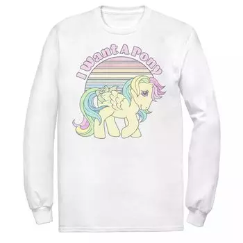Мужская футболка My Little Pony Skydancer I Want A Pony Licensed Character