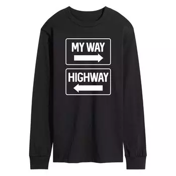 Мужская футболка My Way Highway Licensed Character