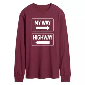 Мужская футболка My Way Highway Licensed Character