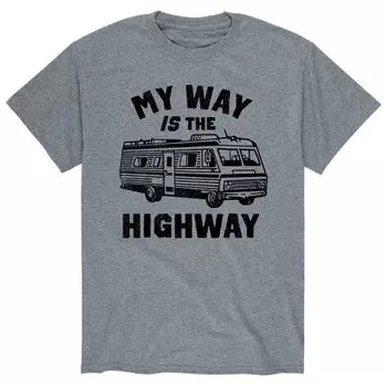 Мужская футболка My' Way Is The Highway Licensed Character