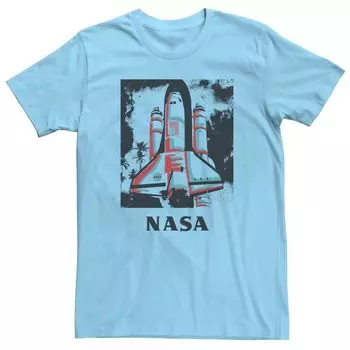 Мужская футболка NASA Color Pop Launch Licensed Character
