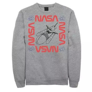 Мужская футболка NASA National Aeronautics Rocket Licensed Character