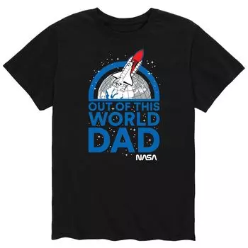 Мужская футболка НАСА "Папа из этого мира" Licensed Character