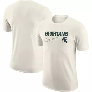 Мужская футболка Natural Michigan State Spartans Swoosh Max90 Nike