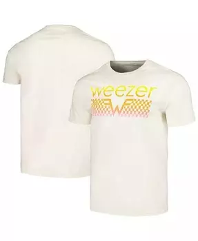 Мужская футболка Natural Weezer Manhead Merch, бежевый