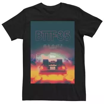 Мужская футболка «Назад в будущее» BTTF35, посвященная 35-летию Licensed Character