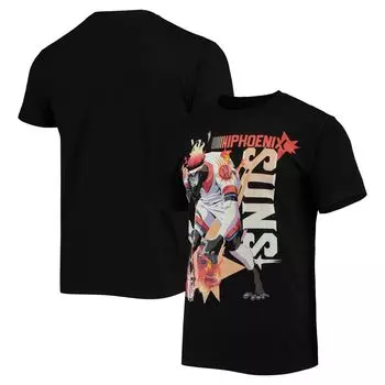 Мужская футболка NBA x McFlyy Black Phoenix Suns Identity Artist Series