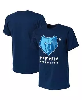 Мужская футболка nba x naturel navy memphis grizzlies no caller id NBA Exclusive Collection, синий