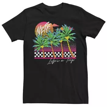 Мужская футболка Neff Brand Neon Life Is A Trip Tee Licensed Character