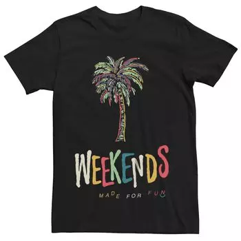 Мужская футболка Neff Brand Weekends Made For Fun Licensed Character