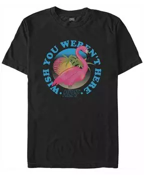 Мужская футболка NEFF Wish You Weren't Here с коротким рукавом Fifth Sun, черный