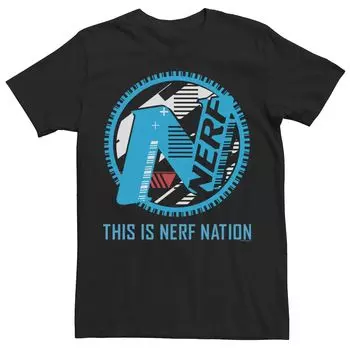 Мужская футболка Nerf "This Is Nerf Nation" Gear Tee Licensed Character