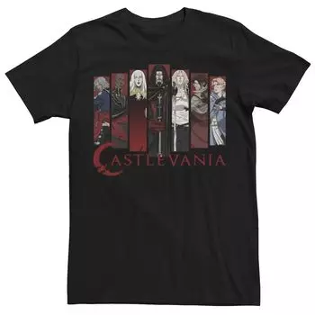Мужская футболка Netflix Castlevania с вставками в виде персонажей Licensed Character
