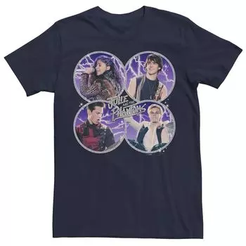 Мужская футболка Netflix Julie And The Phantoms Circle Portraits Licensed Character