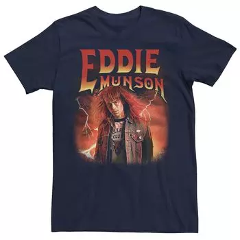 Мужская футболка Netflix Stranger Things Eddie Munson Licensed Character
