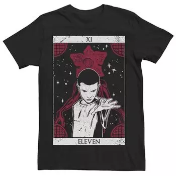 Мужская футболка Netflix Stranger Things Eleven и Demogorgon Tarot Power Power Tee Licensed Character