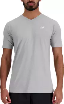 Мужская футболка New Balance Athletics BP, цвет Athletic Grey
