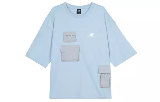 Мужская футболка New Balance, цвет Carolina Blue