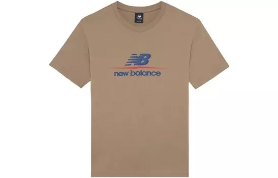 Мужская футболка New Balance, Коричневый