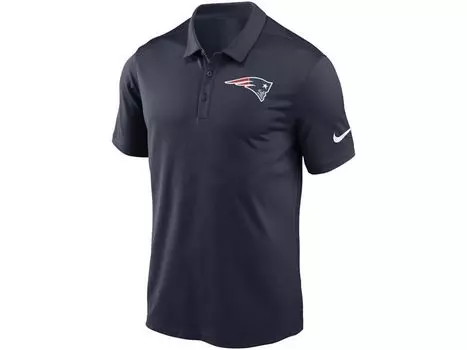 Мужская футболка new england patriots team logo franchise polo Nike, синий