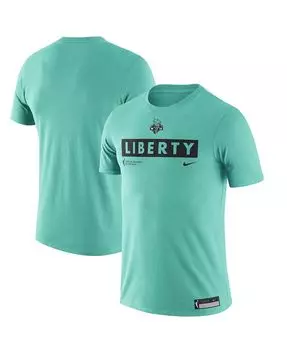 Мужская футболка new york liberty practice mint Nike, мульти