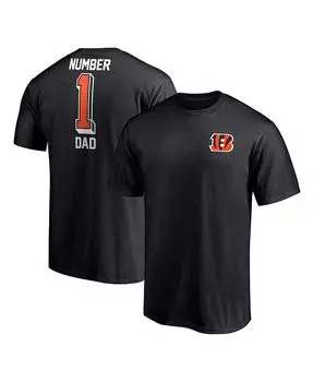 Мужская футболка NFL #1 Dad Fanatics, цвет Cincinnati Bengals