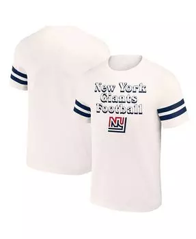 Мужская футболка NFL x Darius Rucker Collection от Cream New York Giants в винтажном стиле Fanatics, слоновая кость/кремовый