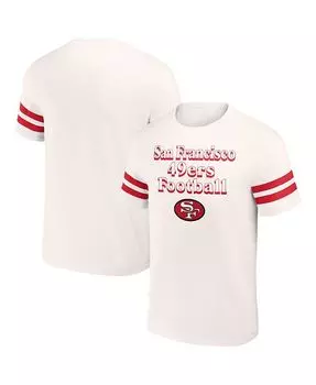 Мужская футболка NFL x Darius Rucker Collection от Cream San Francisco 49ers в винтажном стиле Fanatics, тан/бежевый