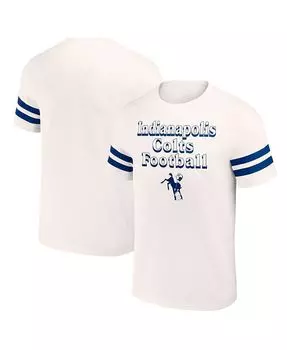 Мужская футболка NFL x Darius Rucker Collection от Cream Indianapolis Colts в винтажном стиле Fanatics, тан/бежевый