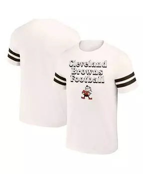 Мужская футболка NFL x Darius Rucker Collection от Cream Cleveland Browns в винтажном стиле Fanatics, тан/бежевый