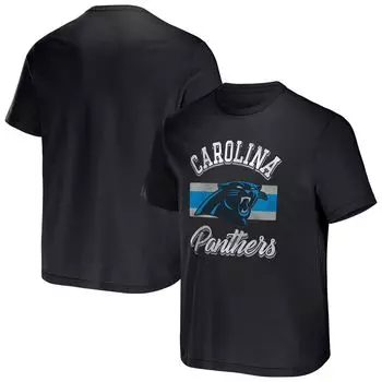 Мужская футболка NFL x Darius Rucker Collection от Fanatics Black Carolina Panthers