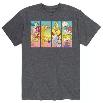 Мужская футболка Nick All Stars Rewind 4 Images Licensed Character