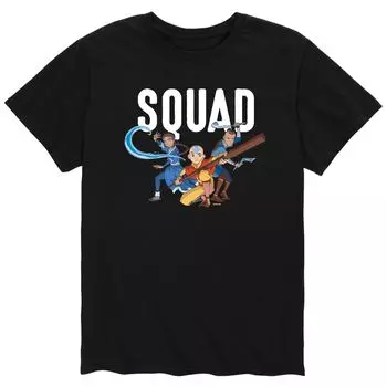 Мужская футболка Nickelodeon Avatar Squad