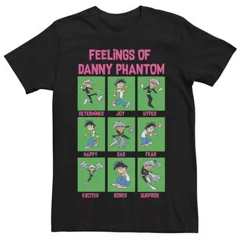 Мужская футболка Nickelodeon Danny Phantom Feelings Licensed Character