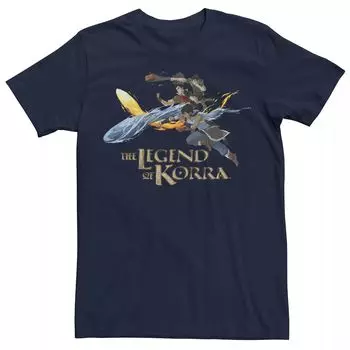 Мужская футболка Nickelodeon Legend Of Korra Team Avatar Licensed Character