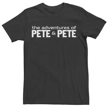 Мужская футболка Nickelodeon Pete & Pete Title Licensed Character
