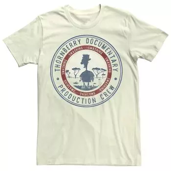 Мужская футболка Nickelodeon The Wild Thornberrys Documentary Crew Licensed Character