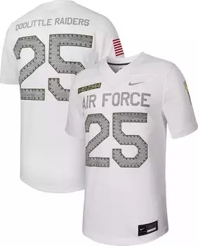 Мужская футболка Nike Air Force Falcons White #25 Replica Rival Football Jersey