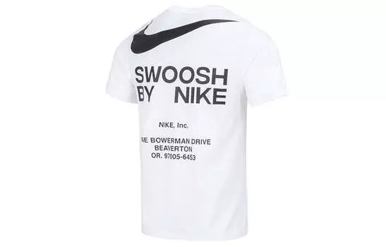 Мужская футболка Nike с надписью, белый