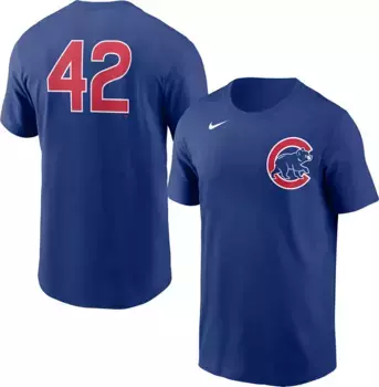 Мужская футболка Nike Chicago Cubs Blue Team 42
