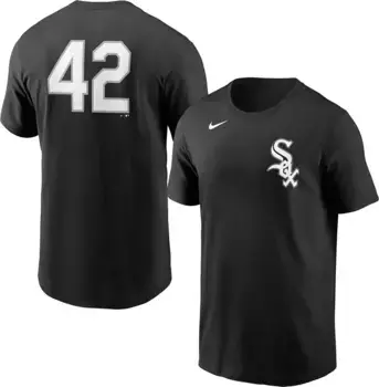Мужская футболка Nike Chicago White Sox Black Team 42
