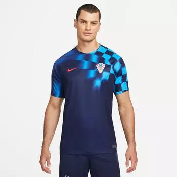 Мужская футболка Nike Croatia Soccer Dri-FIT 2022-23 Stadium Away, синий