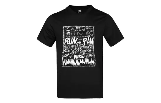 Мужская футболка Nike, цвет Black
