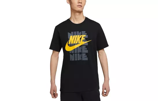 Мужская футболка Nike, цвет Black
