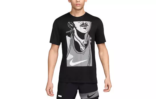 Мужская футболка Nike, цвет Black