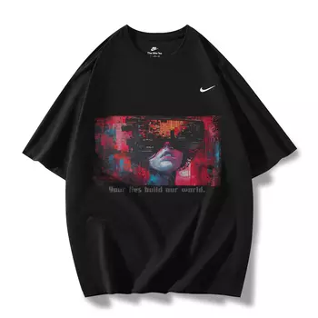 Мужская футболка Nike, цвет Black